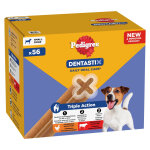 56x mini dentastix daily oral care pedigree - friandises pour chien