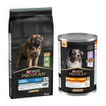 16kg large adult robust agneau et riz sensitive digestion purina pro plan croquettes pour chien + 12x400g ...