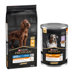 16kg large athletic adult everyday nutrition purina pro plan croquettes pour chien + 12x400g bo�tes offertes ...