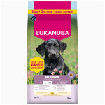 18kg eukanuba premium nutrition puppy large & giant breed poulet croquettes pour chien