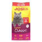 18kg josicat sterilised classic saumon croquettes pour chat