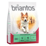 Testez - les ! croquettes briantos 1 kg pour chien - adult , agneau, riz