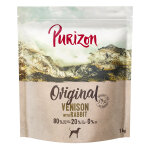 1kg purizon adult gibier, lapin sans c�r�ales - croquettes pour chien
