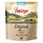 1kg purizon puppy poulet, poisson sans c�r�ales - croquettes pour chien