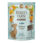 1kg rosie's farm single meat adult poisson avec riz nourriture sche pour chien