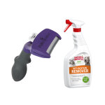 1x outil deshedding furminator chat moyen / grand / poils courts + 709mlnature's miracle d�tachant et ...