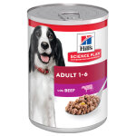 370g hill's science plan adult, boeuf - pâtée pour chien 370g hill's science plan adult, boeuf - pâtée pour chien
