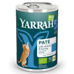 400g pt : poisson yarrah bio nourriture humide pour chat
