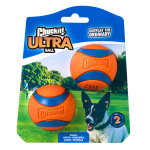 2 balles ultra ball chuckit taille s 5, 1 cm de diam�tre - jouet pour chien