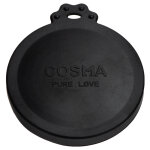 6x85g cosma original en gele + un couvercle, diamtre 9cm