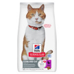 1, 5kg hill's science plan young adult sterilised, canard - croquettes pour chat 1, 5kg hill's science plan young adult sterilised, canard - croquettes pour chat