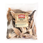 250 g dibo oreilles de lapin avec poils pour chien