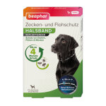 2 x beaphar collier rflchissant anti - puces et tiques pour chien tour de cou env. 65 cm