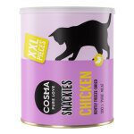 200g cosma snackies xxl poulet maxi format friandises lyophilis�es pour chat - friandises pour chat