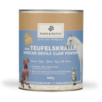 200g poudre de griffe du diable paws & patch compl�ment alimentaire pour chiens, chats et chevaux