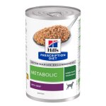 24 x 370 g hill's prescription diet metabolic au boeuf, nourriture humide pour chien