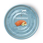 12x 80g terra felis saumon nourriture pour chat humide