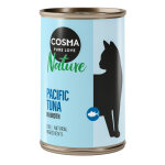 Cosma nature 6 x 140 g pour chat - thon du pacifique