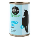 6x140g cosma nature thon skipjack - p�t�e pour chat
