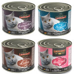 24x200g all meat poisson, poulet, volaille, foie leonardo - nourriture pour chat