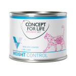 Concept for life veterinary diet weight control pour chat - 6 x 200 g