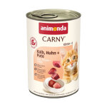 12x400g animonda carny kitten veau, poulet & dinde - p�t�e pour chat