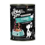 6x400g lucky jim mono cheval p�t� pour chien