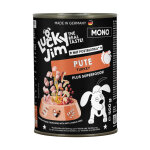 6x400g lucky jim mono dinde p�t� pour chien