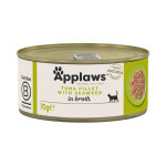 6x70g filet de thon, varech applaws - nourriture pour chat