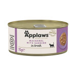 6x70g maquereau, sardine applaws - nourriture pour chat
