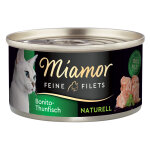 24x80g filets fins naturels thon bonite miamor - nourriture pour chat
