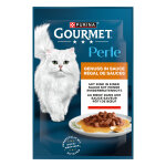 24x85g gourmet perle r�gal de sauces boeuf dans une sauce saveur r�ti de boeuf - p�t�e pour chat