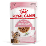 48x85g sterilised kitten en sauce royal canin - p�t�e pour chat