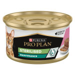 24x85g sterilised thon, saumon pro plan - p�t�e pour chat