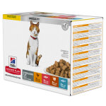 24x85g young adult sterilised poulet, saumon, dinde, truite hill's science plan - pâtée pour chat 24x85g young adult sterilised poulet, saumon, dinde, truite hill's science plan - pâtée pour chat