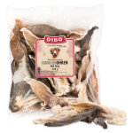 250 g dibo oreilles de lapin avec poils pour chien
