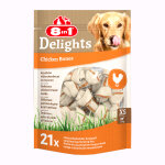 252g 8in1 delights, poulet, os  mcher taille xs, (21 os) - friandises pour chien