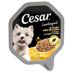 14x150g les recettes de campagne volaille l�gumes en sauce cesar - nourriture pour chien