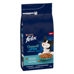 2 kg felix dubbel d�licieux saumon et poisson de mer nourriture pour chat s�che
