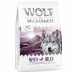 1kg adult wild hills wolf of wilderness, canard - croquettes sans crales
