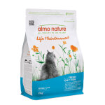 3x2kg holistic poisson gras, riz almo nature croquettes pour chat