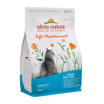 2kg holistic poisson gras / riz almo nature croquettes pour chat