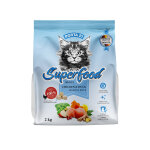 2x2kg porta 21 superfood menu poulet, canard - croquettes pour chat