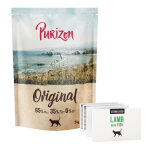 2kg purizon sterilised adult agneau, poisson - sans c�r�ales croquettes pour chat