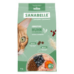 2kg sensitive poulet sanabelle croquettes pour chat