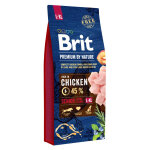 15kg by nature senior l / xl brit premium croquettes pour chiens