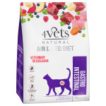 1kg 4vets gastro intestinal croquettes pour chats