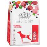 1kg 4vets natural renal nourriture s�che pour chiens