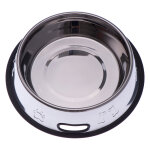 27cm diam. gamelle inox pour chien 1, 80l - gamelle en inox pour chien