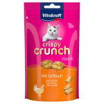 60g de friandises pour chats vitakraft crispy crunch � la volaille